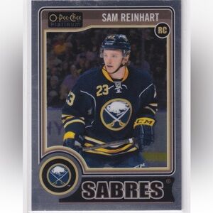 Sam Reinhart 2014/15 OPC Platinum Florida Panthers Rookie RC Hockey Card